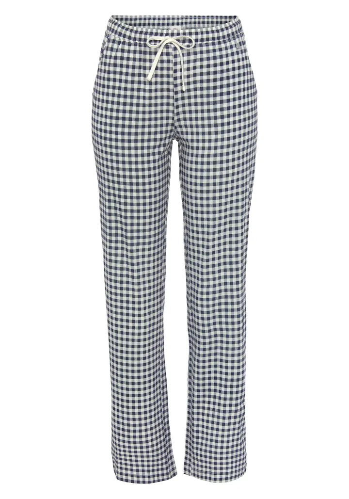 s.Oliver Pantalón de pijama navy / offwhite