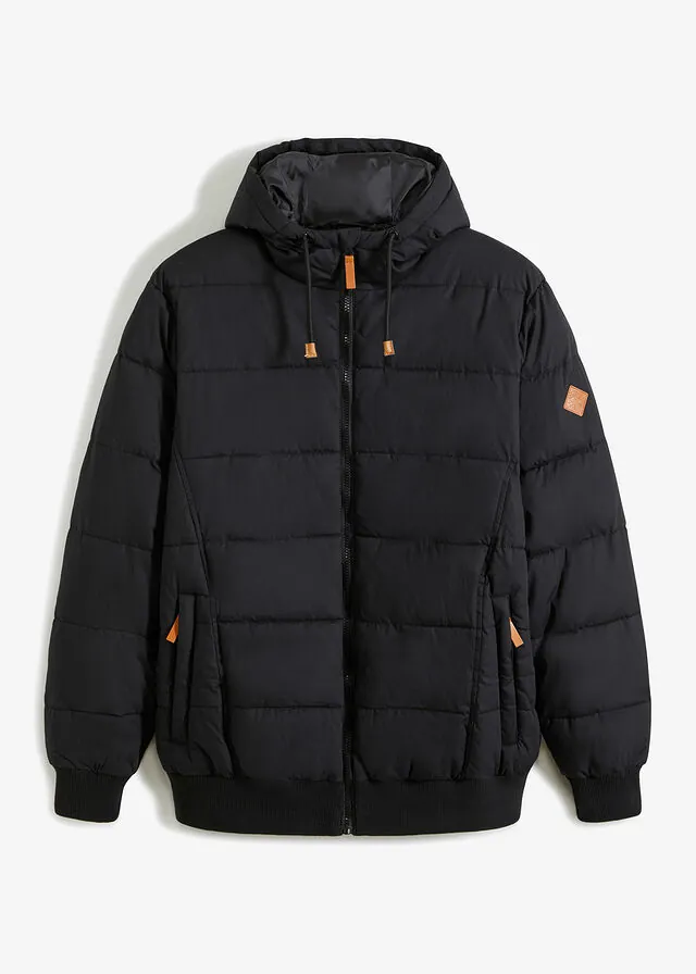 Chaqueta acolchada con corte de cazadora