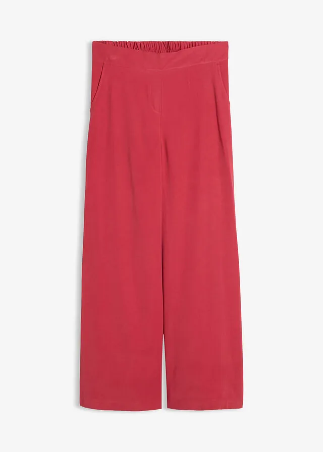 Pantalón palazzo de mezcla de viscosa