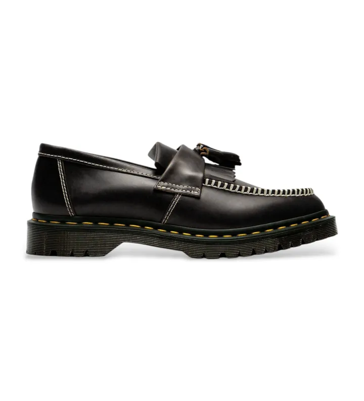 Dr Martens unisex. 42849001 Mocasines Adrian Ben Orleans negro (42), Piel, Plano, Ninguno, Casual
