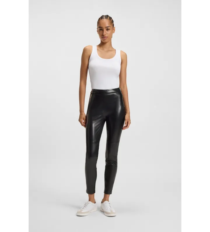 BOSS para mujer. 50551469 Pantalón Taskin negro (34), Casual, Sintético