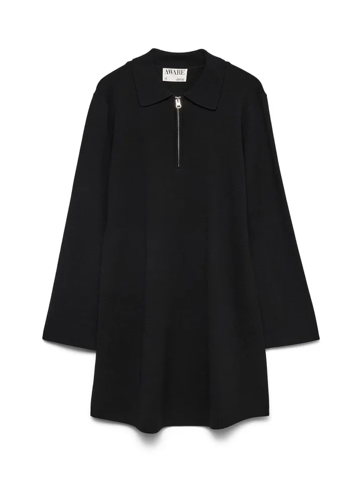 VERO MODA Vestido de punto 'AWHANNA' negro