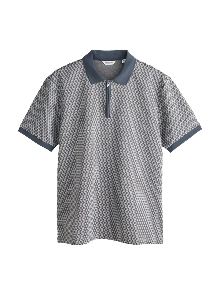 Next Camiseta  marrón / gris / grafito