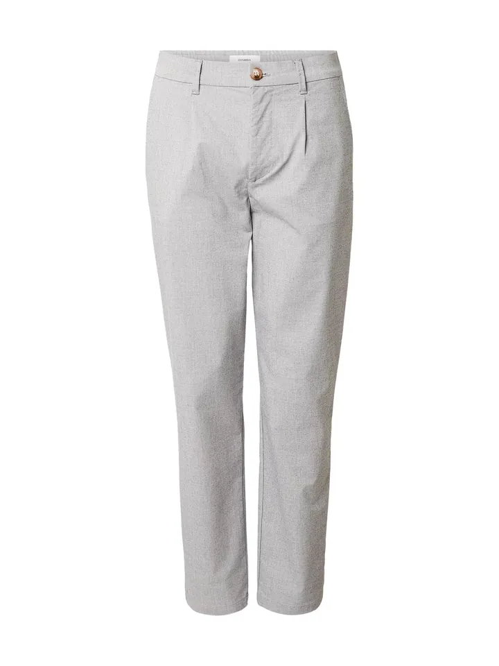 GABBA Pantalón plisado 'Napoli 19 Carre' gris claro
