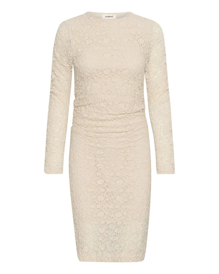 SOAKED IN LUXURY Vestido 'SLMaleve' beige claro