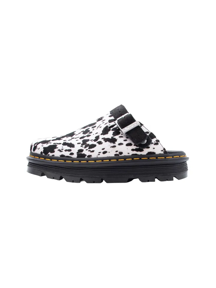 Dr. Martens Zapatos abiertos 'ZebZag' crema / negro