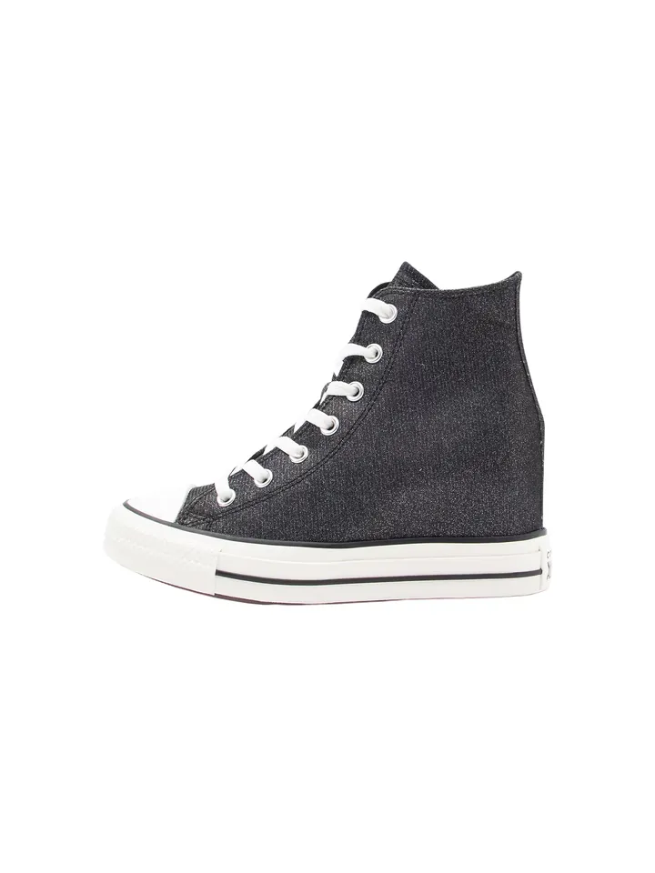 CONVERSE Zapatillas deportivas altas 'CTAS'  negro / blanco