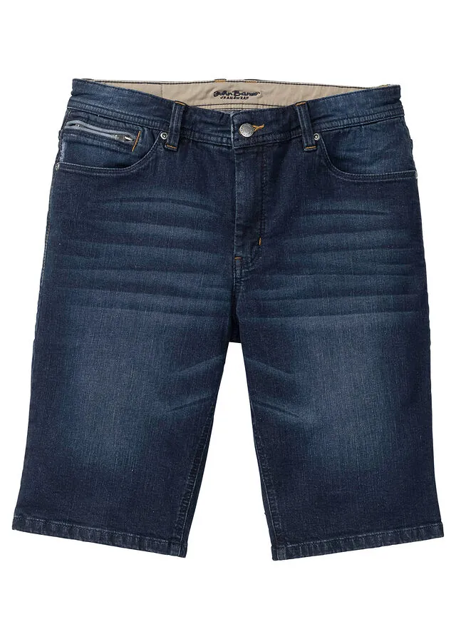 Bermudas vaqueras elásticas, slim fit