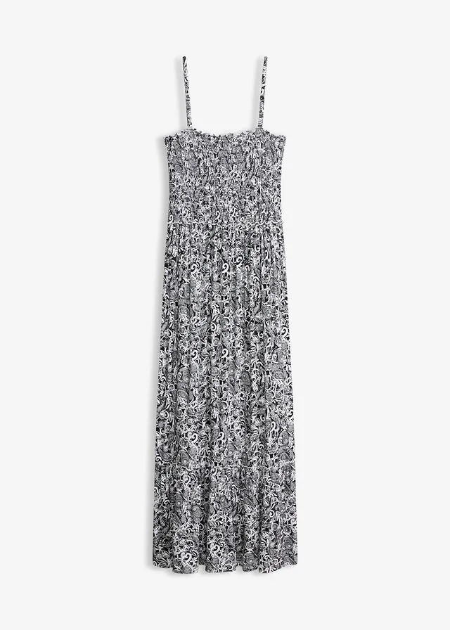 Vestido de tirantes de mezcla de viscosa