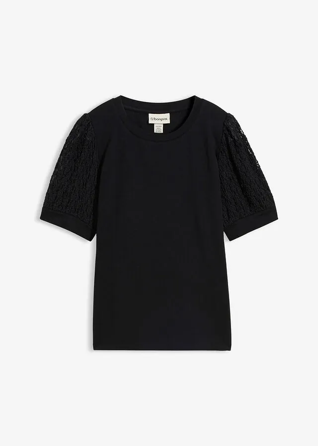 Camiseta de mezcla de algodón