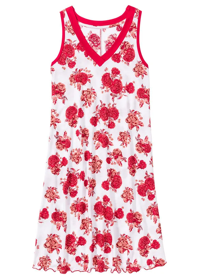 Camisón corto de suave mezcla de viscosa