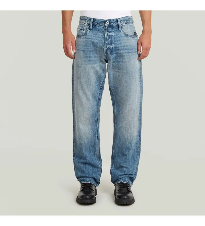 G-Star para hombre. D23691-D788-H914 Jeans Dakota Regular Straight azul (29/32), Casual, Denim, Algodón Orgánico, Sostenible