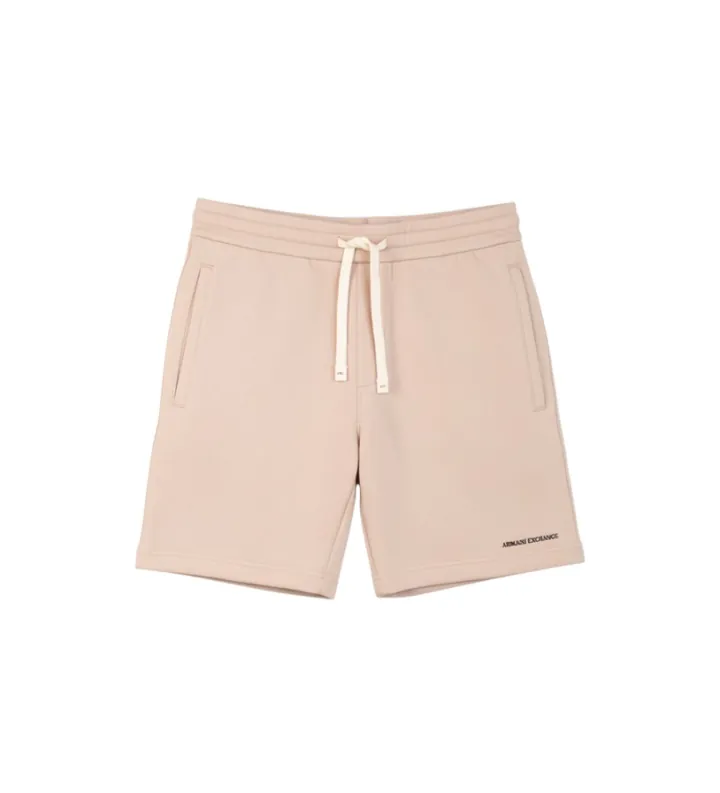 A|X Armani Exchange para hombre. XM002380AF20169U1148 Shorts logotipo beige (L), Casual, Algodón