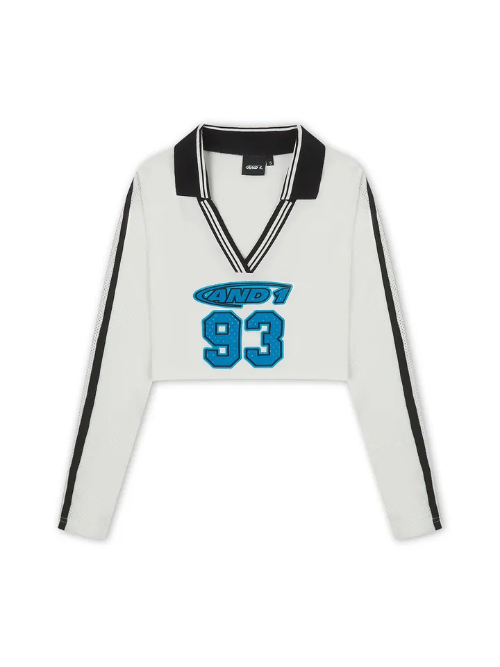 AND1 Camiseta azul / negro / blanco