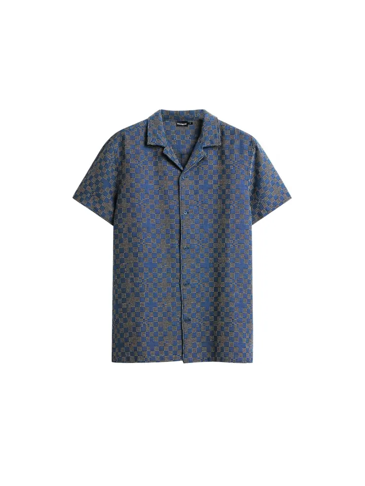 Desigual Camisa marino / blanco