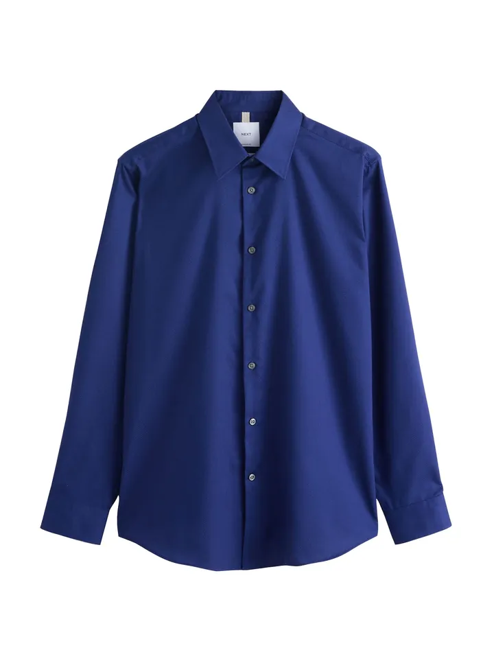 Next Camisa  azul ultramarino