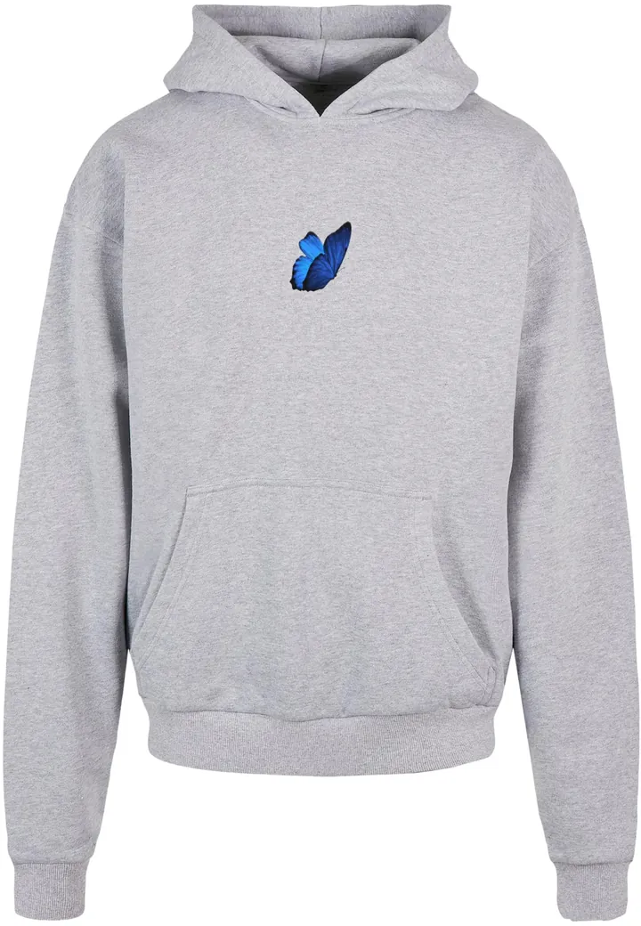 MT Upscale Sudadera 'Le Papillon' azul / gris / negro / offwhite