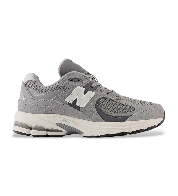 New Balance unisex. M2002RV1 Zapatillas 2002R gris (36), Plano, Cordones, Casual, Deportivo