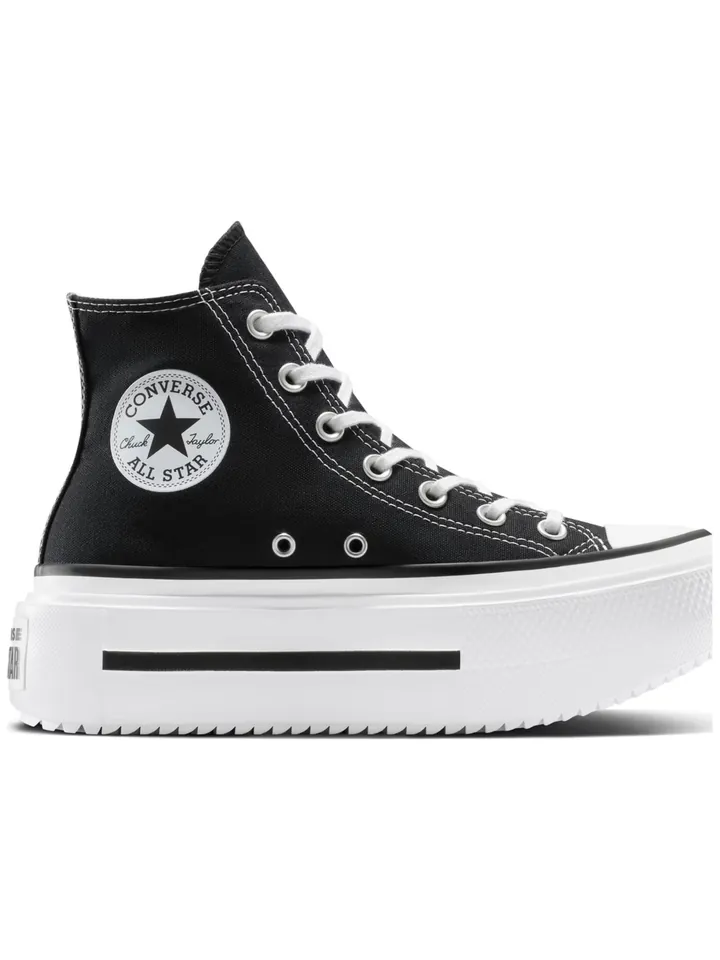 CONVERSE Zapatillas deportivas altas 'Converse Chuck Taylor All Star Lift Double Stack'  negro