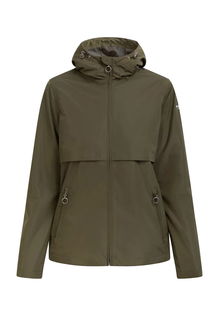DreiMaster Maritim Chaqueta funcional oliva / blanco