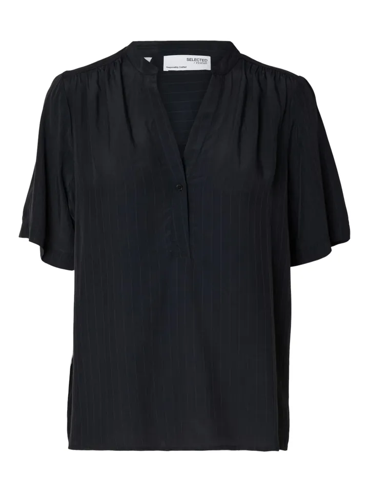 SELECTED Blusa 'Susie-Mivia' marino / navy
