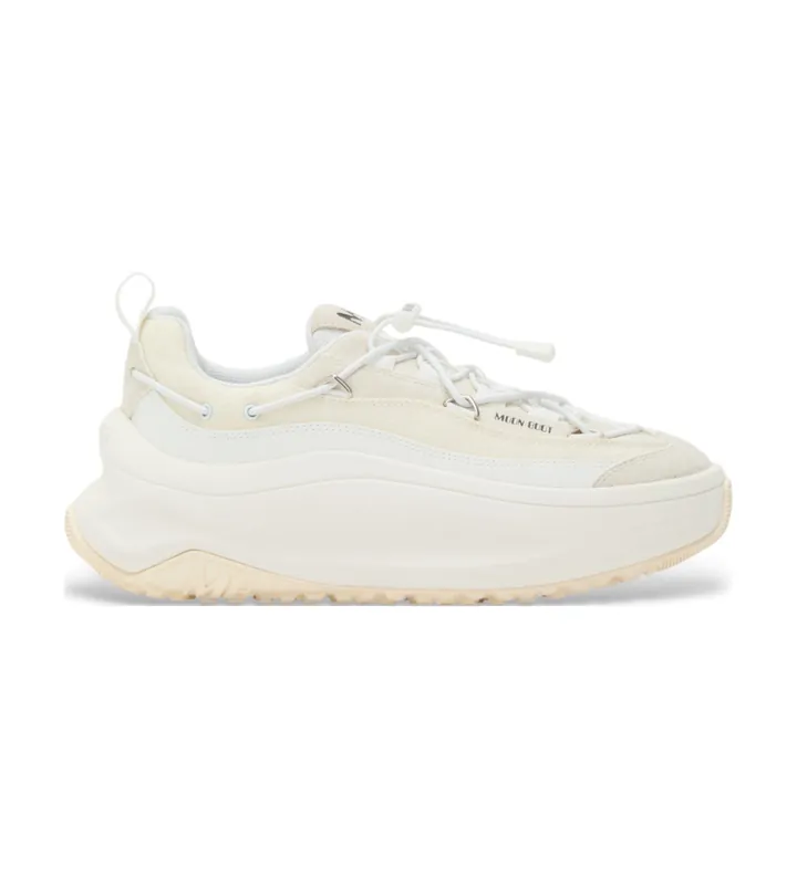 Moon Boot para mujer. 80D2490100 Zapatillas de Piel Moon247 Xlace blanco (40), 3 a 5cm, Cordones, Casual