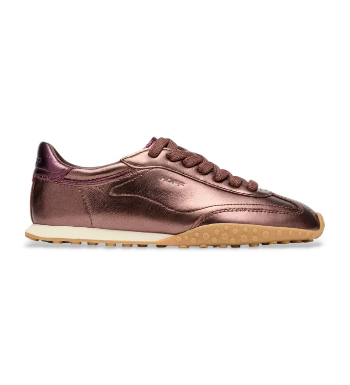 HOFF para mujer. 22561016 Zapatillas Bridge Metallics bronce (37), Piel, Plano, Cordones, Casual