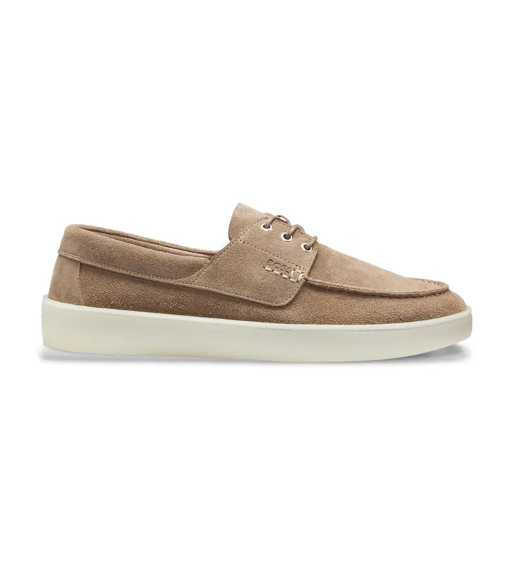 BOSS para hombre. 50557725 Mocasines de Piel Randal beige (43), Plano, Cordones, Casual