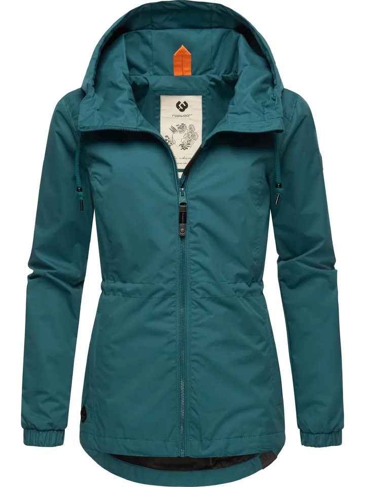 Ragwear Chaqueta de montaña 'Danka' azul cian