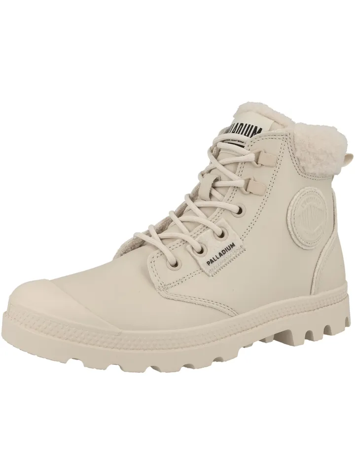 Palladium Botines con cordones 'Pampa' beige