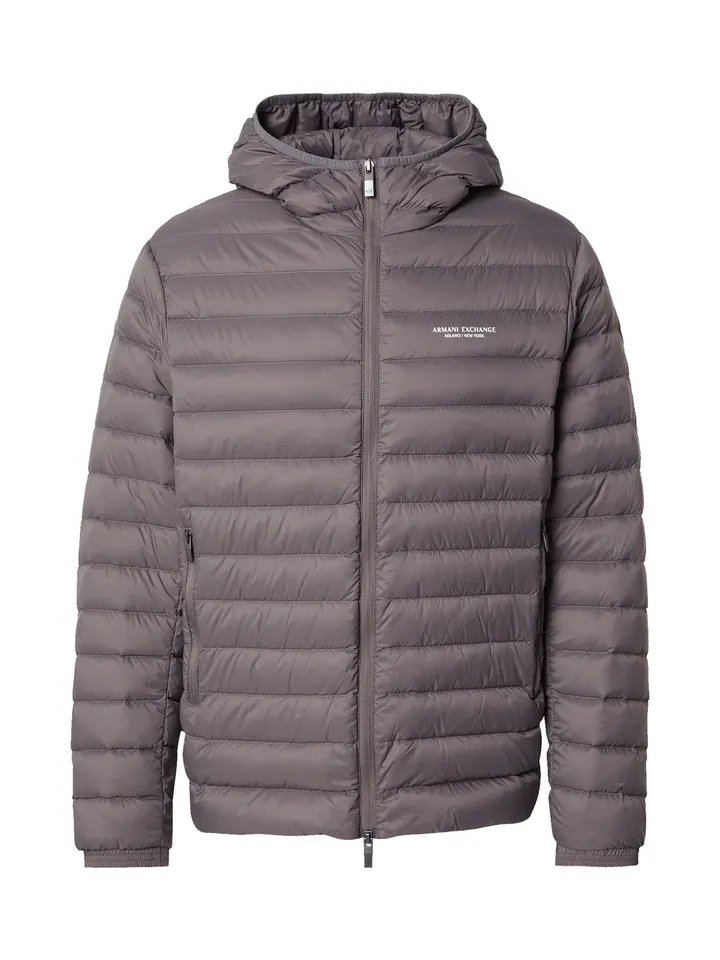 ARMANI EXCHANGE Chaqueta de entretiempo gris oscuro