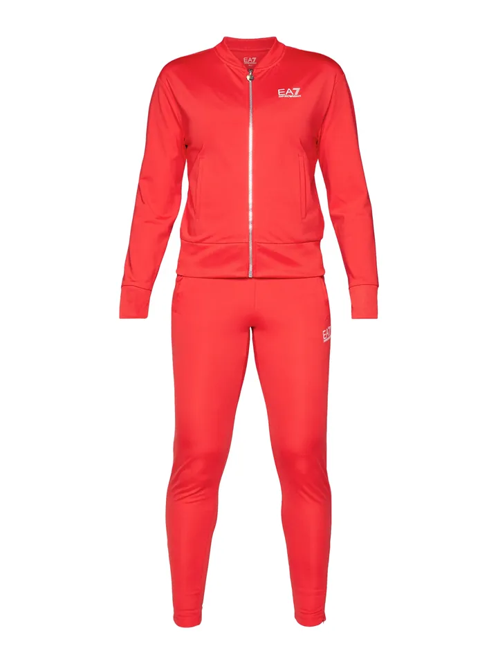 EA7 Emporio Armani Ropa para correr  rojo vivo / blanco