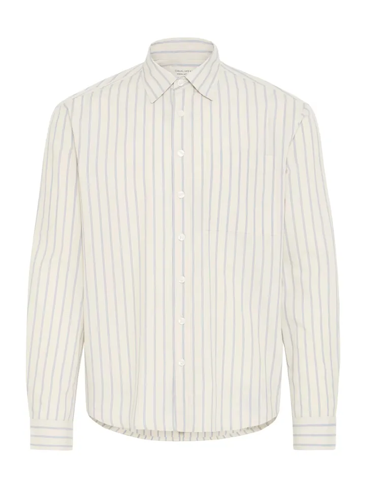 Casual Friday Camisa 'CFZan'  arena / azul paloma