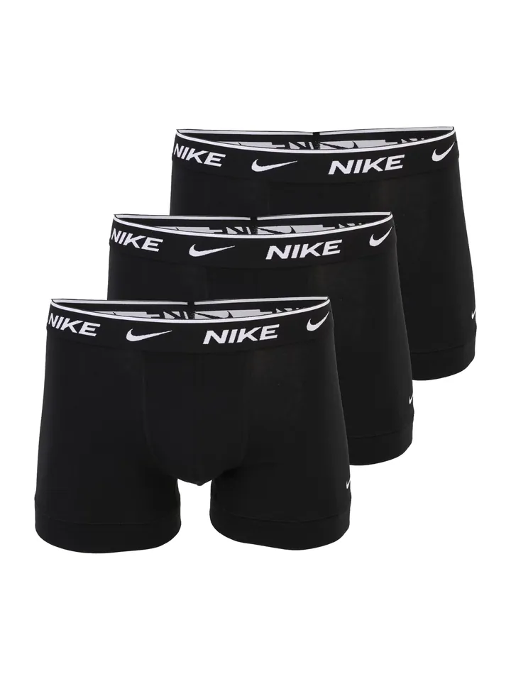 NIKE Underwear Calzoncillo boxer negro / blanco