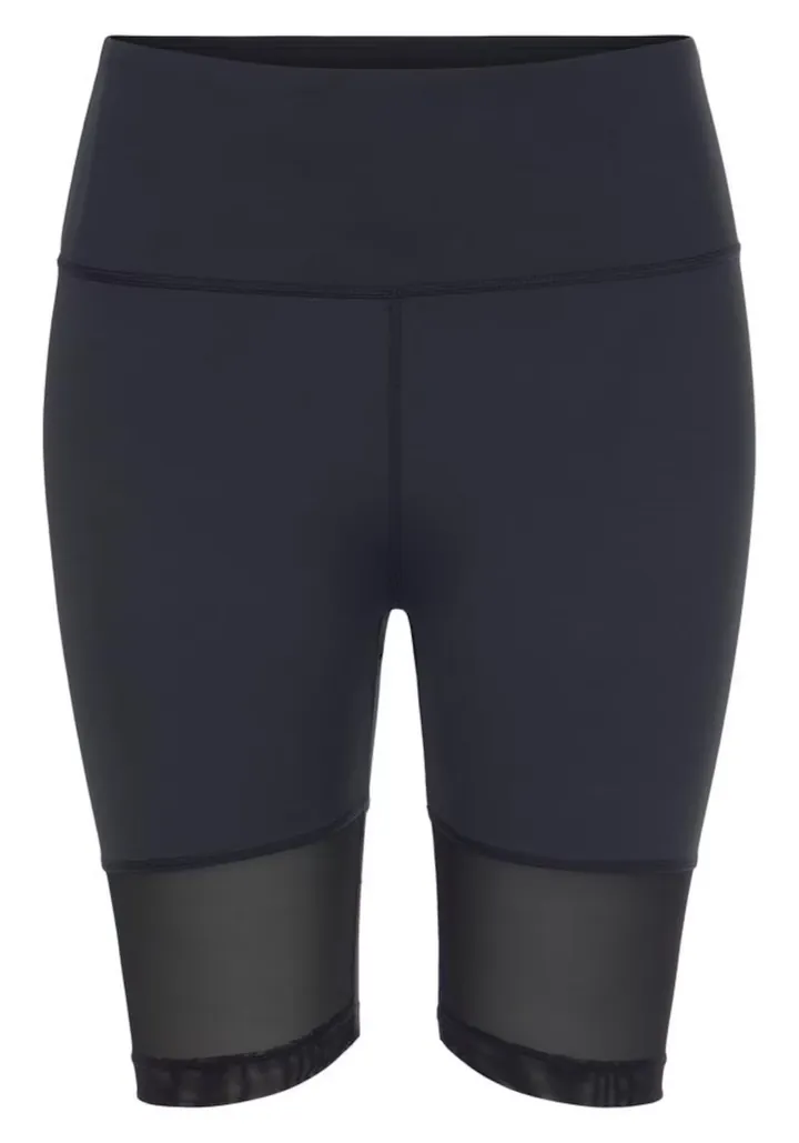 LASCANA ACTIVE Pantalón deportivo azul oscuro / blanco
