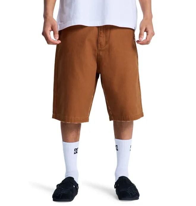 Stressed 5 Pocket - Pantalón corto de lona Marrón Hombre
