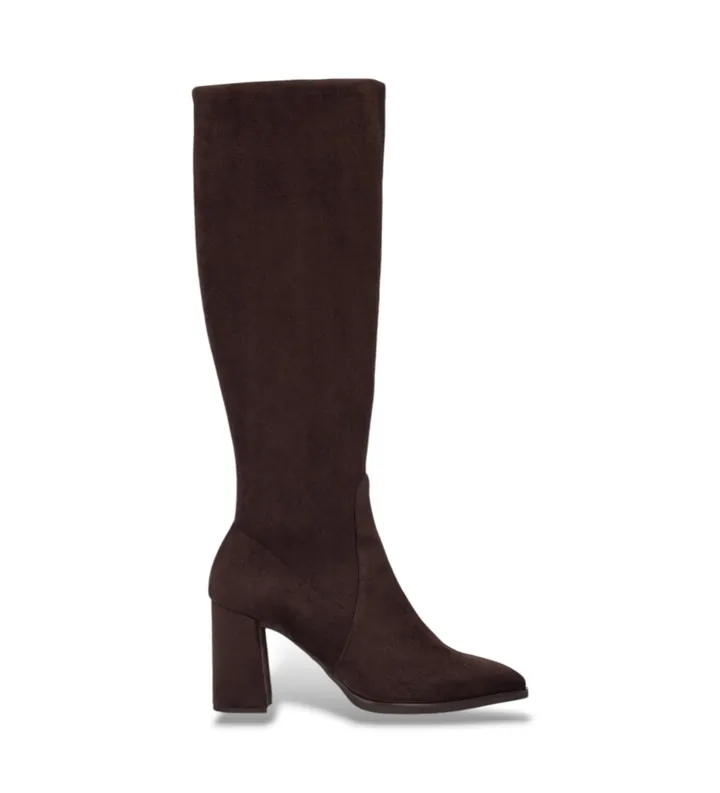 Wonders para mujer. M-5441 Botas de Piel Cervojet marrón (36), Tela, 3 a 5cm, Cremallera, Casual