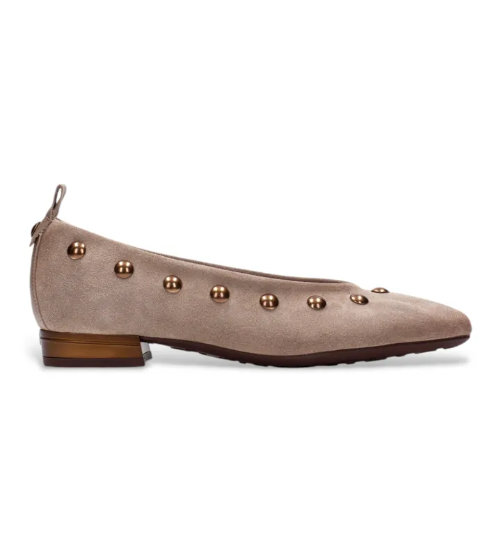 Hispanitas para mujer. HI265058 Zapatos de Piel Oslo taupe (36), Plano, Ninguno, Casual