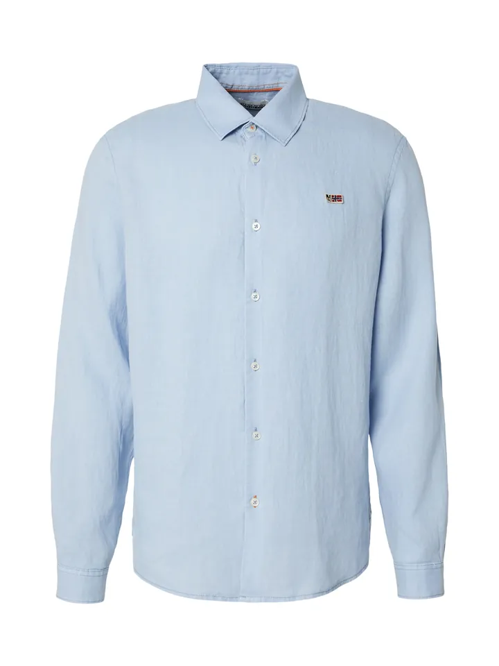 NAPAPIJRI Camisa 'GILBERT 1'  azul claro