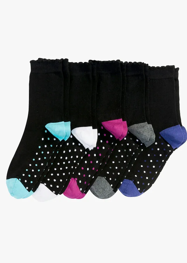 Calcetines de algodón orgánico (5 pares)