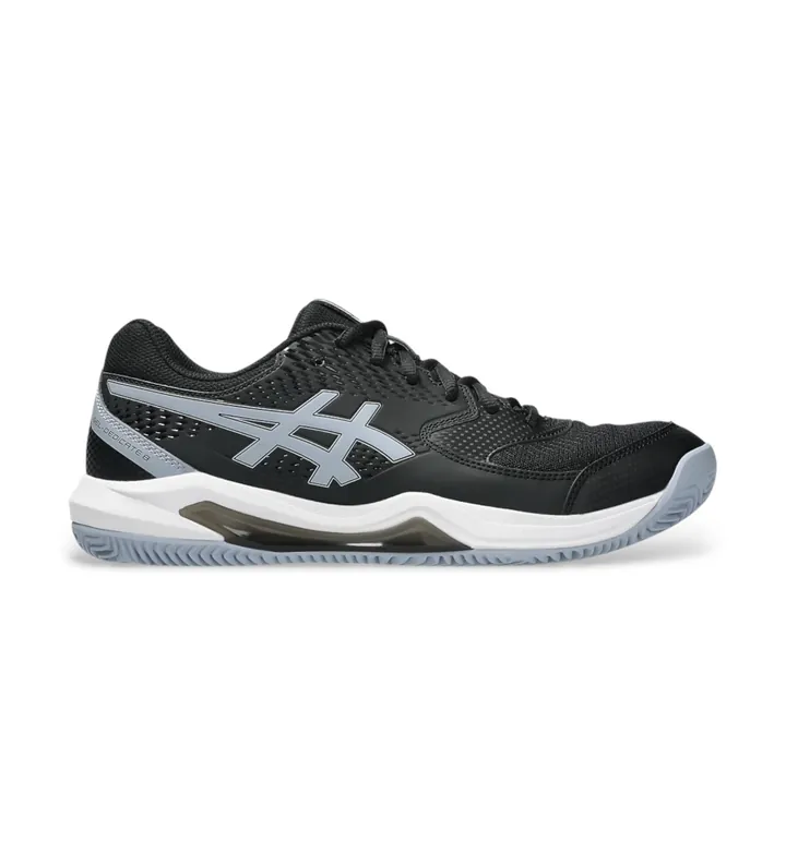Asics para hombre. 1041A448 Zapatillas Gel-Dedicate 8 Clay negro (40.5), Plano, Cordones, Casual, Deportivo, Tenis/Padel, Multideporte