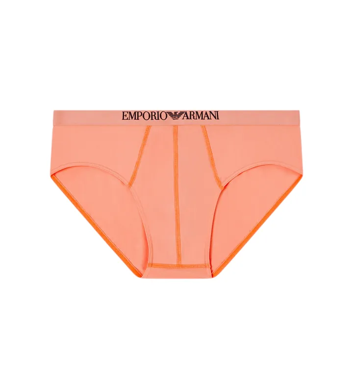Emporio Armani para hombre. EM000229_AF18888 Slip Essential Microfiber coral (L), Homewear, Poliamida