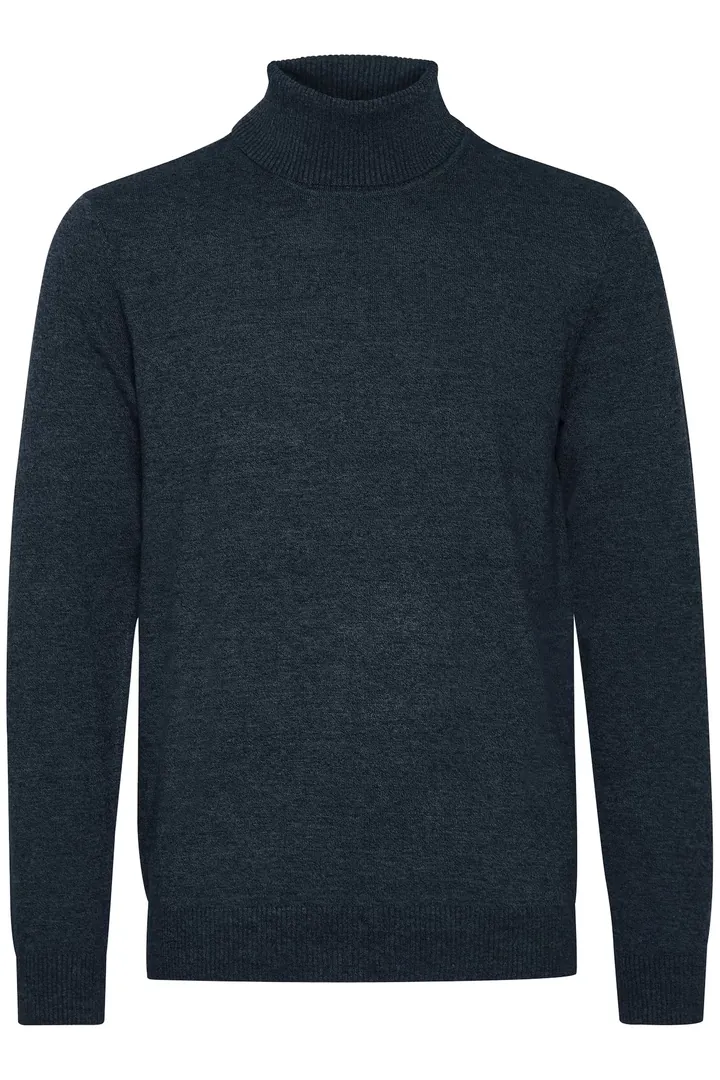 BLEND Jersey 'Carsten'  navy / azul claro