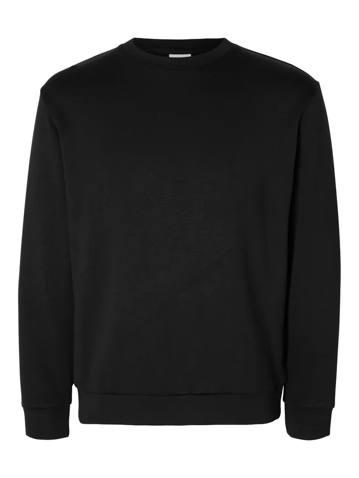SELECTED Sudadera 'MANUEL' negro
