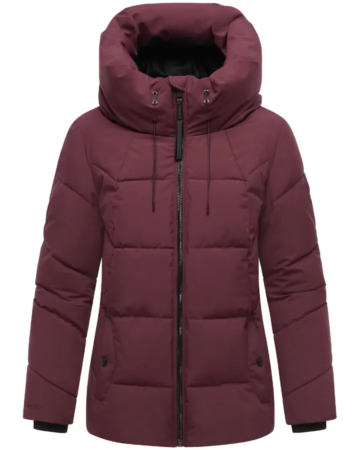 MARIKOO Chaqueta de invierno 'Kuscheltatze XVI' burdeos