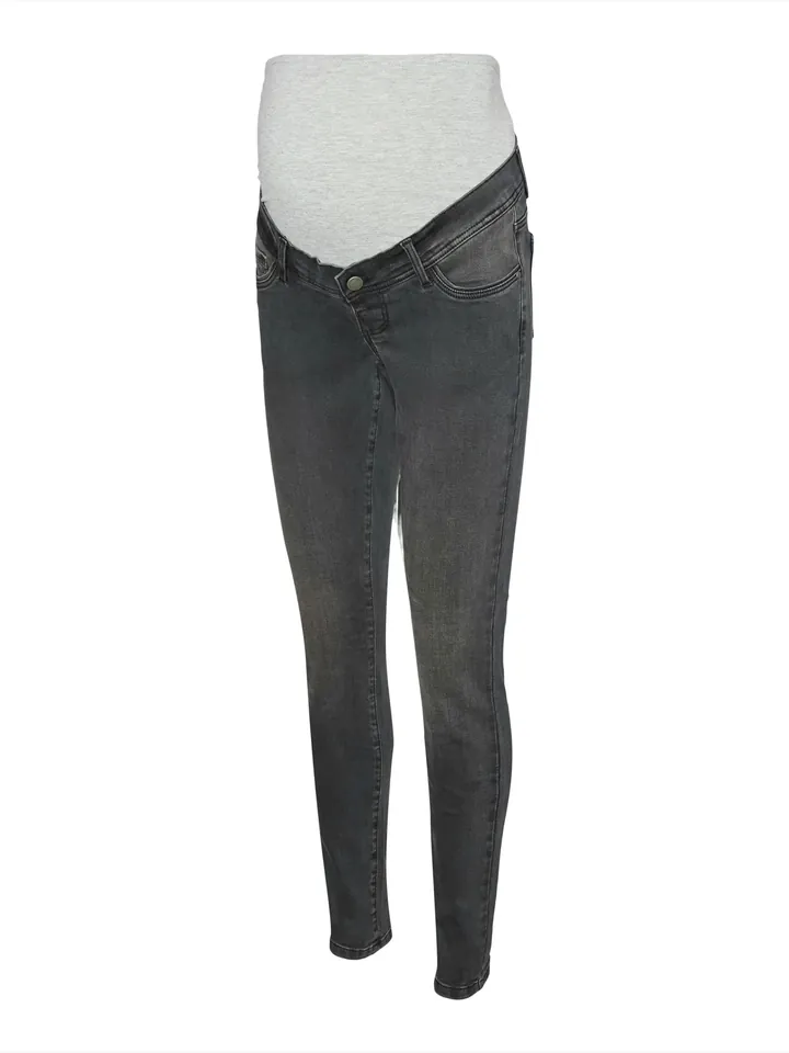 MAMALICIOUS Vaquero 'MLMILA' gris denim