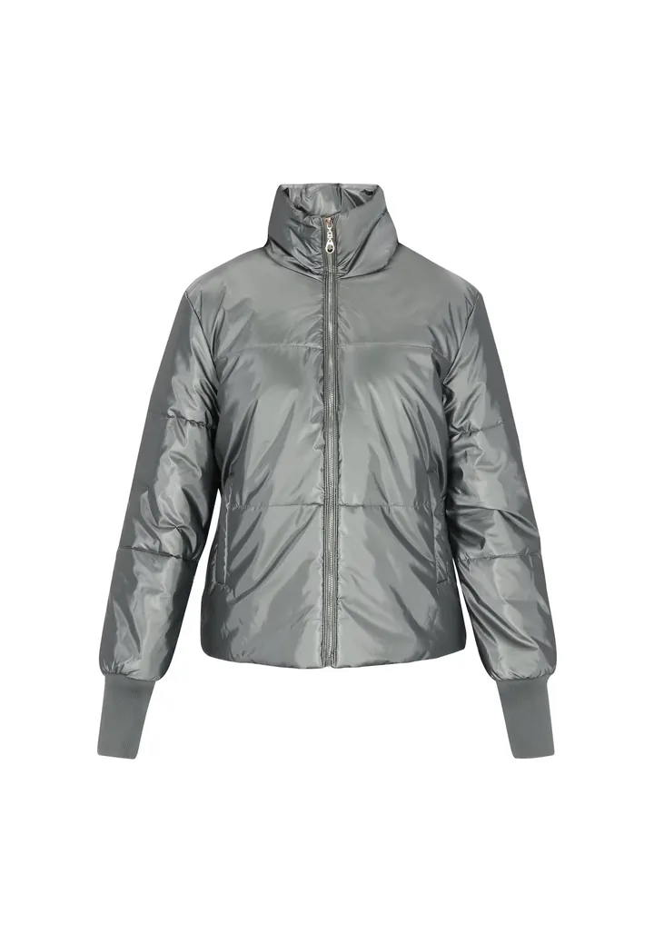 faina Chaqueta de invierno gris