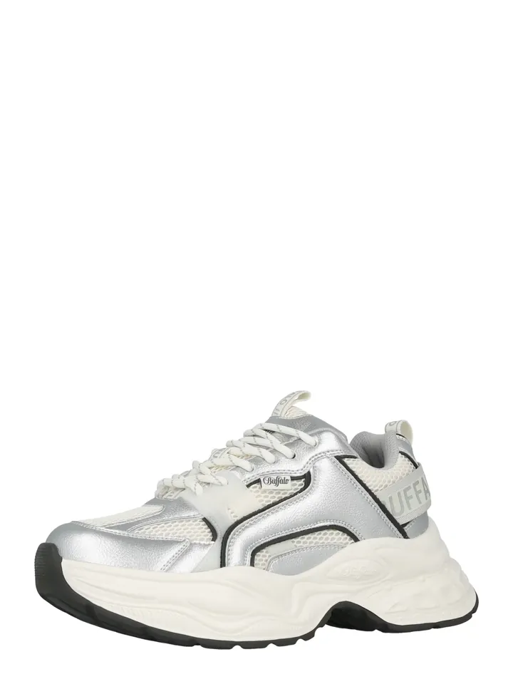 BUFFALO Zapatillas deportivas bajas 'Yuno One' negro / plata / offwhite