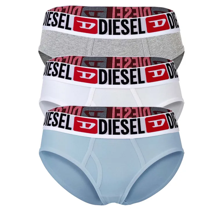 DIESEL Braga 'Oxy' azul claro / gris moteado / negro / blanco