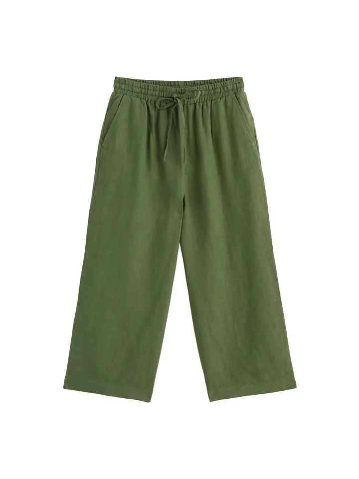 Seasalt Cornwall Pantalón 'Tide Flow' verde